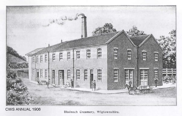 Scanned image from CWS Annual 1906- Bladnoch Creamery, Wigtownshire 